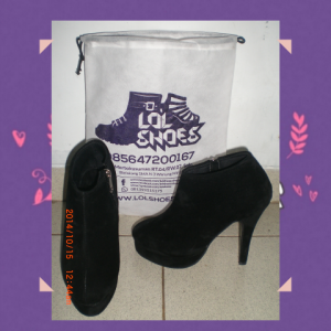 Heels Boots Tanpa Tali