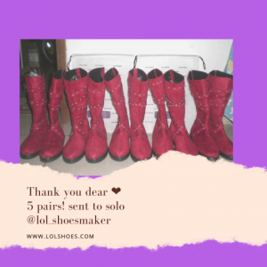 Borongan Boots Panjang Flat