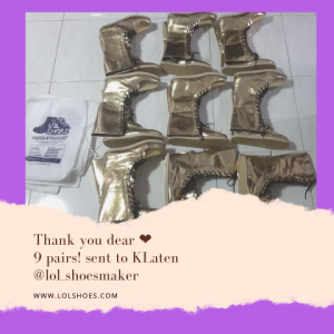 Borongan Boots Panjang Flat