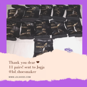 Borongan Boots Panjang Flat