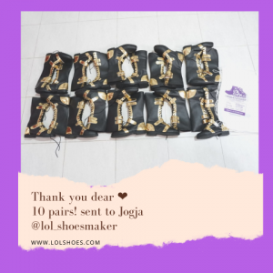 Borongan Boots Panjang Flat