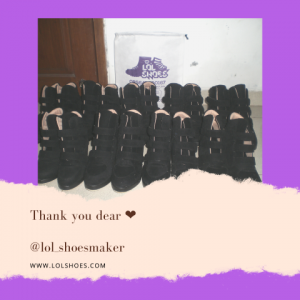 Borongan Sneaker Wedges Dalam
