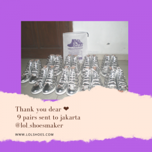 Borongan Sneaker Wedges Dalam