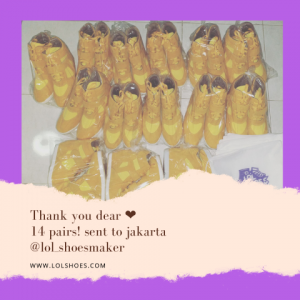 Borongan Sneaker Wedges Dalam