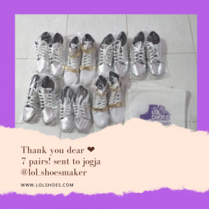 Borongan Sneaker Wedges Dalam