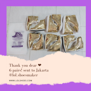 Borongan Sneaker Wedges Dalam