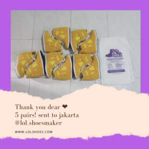 Borongan Sneaker Wedges Dalam