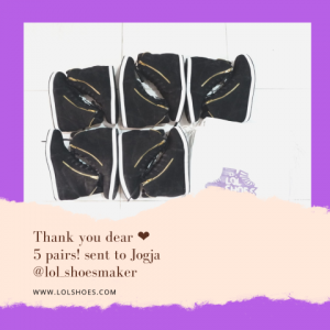 Borongan Sneaker Wedges Dalam