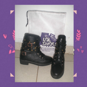 Studed Boot Flat